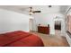 Spacious bedroom with view to en-suite bathroom at 3444 Wood Acres Blvd, Duluth, GA 30096