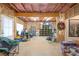 Unfinished basement offering lots of storage and organization at 204 Phillips Ln, Alpharetta, GA 30009