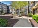 A beautiful courtyard with seating and landscaping, offering a serene outdoor space for relaxation at 400 17Th Nw St # 2029, Atlanta, GA 30363