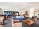 Comfortable common area with stylish seating, a kitchenette, and a relaxing atmosphere at 201 W Ponce De Leon Ave # 303, Decatur, GA 30030