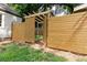 Backyard featuring a wooden fence and pergola at 2010 Bixby Se St, Atlanta, GA 30317