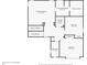 Detailed floor plan showcases the home's layout, including bedrooms, bathrooms, and laundry room at 3835 New Salem Ct, Cumming, GA 30040