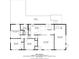 Detailed floor plan illustrating the layout of the bedrooms, kitchen and living spaces at 1721 Hudson Woods Trl, Decatur, GA 30033