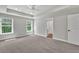 This bedroom features carpet, recessed lights and a ceiling fan at 2413 Malster Ln, Lawrenceville, GA 30043