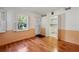 Charming dining area with hardwood floors, natural light, and easy access to the kitchen at 270 Lakemoore Dr # B, Atlanta, GA 30342