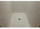 Shower with white subway tile walls and hexagon-patterned tile floor at 1871 Kinridge Rd, Marietta, GA 30062