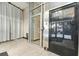 Building entrance featuring glass doors and modern design, providing easy access at 20 Marietta St # 4B, Atlanta, GA 30303