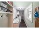 Convenient laundry room with sink, cabinets, and modern washer and dryer at 527 Gaddis Rd, Canton, GA 30115