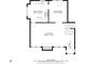 Detailed first floor plan shows living room, dining room, kitchen, and foyer at 3727 Cline Se Dr, Smyrna, GA 30082
