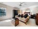 Bright main bedroom with seating area and a large window at 3727 Cline Se Dr, Smyrna, GA 30082