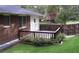 This home features a wood deck and fenced yard that create a private outdoor space at 223 Lucerne St, Decatur, GA 30030