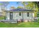 The backyard featuring green grass and a white home exterior at 946 Crew Sw St, Atlanta, GA 30315