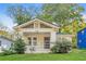 Charming single-story home featuring a quaint front porch and well-maintained lawn at 946 Crew Sw St, Atlanta, GA 30315