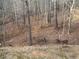 Wooded backyard with a Gathering of deer grazing peacefully near a rustic wooden fence at 629 Gold Valley Pass, Canton, GA 30114
