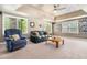 Cozy living room with plush seating, natural light, and neutral tones creating a welcoming atmosphere at 629 Gold Valley Pass, Canton, GA 30114
