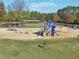 Community playground for children includes slides, swings and climbing structures at 629 Gold Valley Pass, Canton, GA 30114