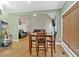 Inviting eat-in kitchen showcasing the open floor plan and seamless flow to the living room at 7801 Windswept Way, Douglasville, GA 30135