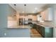 Kitchen featuring granite countertops, stainless steel appliances, subway tile backsplash and modern cabinetry at 2331 Bouldercliff Se Way, Atlanta, GA 30316