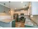 Kitchen featuring granite countertops, stainless steel appliances, subway tile backsplash and modern cabinetry at 2331 Bouldercliff Se Way, Atlanta, GA 30316