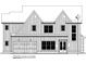 Blueprint of home showcasing a two-story floor plan with a two-car garage and modern design at 3920 Bellair Dr, Marietta, GA 30066