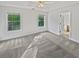 Main bedroom features large windows, and ensuite bathroom at 823 New Hope Rd, Mcdonough, GA 30252