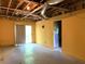 This basement has a sliding door to the outside at 997 Timbervale Ln, Lithonia, GA 30058