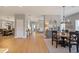 Expansive living area with multiple dining spaces and natural lighting at 4105 Woodwind Dr, Cumming, GA 30028