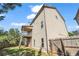 The home features a private backyard, fenced, and a charming covered porch for relaxing at 1285 Brynhill Ct, Buford, GA 30518