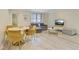 The living room features modern decor and comfortable seating for relaxed living at 300 Peachtree Ne St # 21H, Atlanta, GA 30308