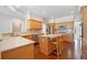 Spacious kitchen with an island, stainless steel appliances and lots of cabinet space at 1330 Badingham Dr, Cumming, GA 30041