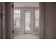 Bright bedroom with white-trim, white shutters and gray walls at 600 Broadview Ne Ter, Atlanta, GA 30324