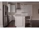 Modern kitchen featuring a center island, stainless steel appliances and lots of cabinet space at 600 Broadview Ne Ter, Atlanta, GA 30324