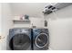 Well-equipped laundry room with modern washer and dryer units for convenience at 3076 Nectar Dr, Powder Springs, GA 30127