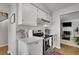 Modern kitchen with stainless steel appliances and ample cabinet space at 1021 Windy Oaks Se Ct, Smyrna, GA 30080