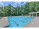 Expansive swimming pool surrounded by lush greenery, offering a refreshing escape and recreational amenity at 10355 Oxford Mill Cir, Johns Creek, GA 30022