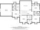 Second floor plan featuring four bedrooms, three baths, and multiple walk-in closets in a well-designed layout at 7700 Dunvegan Close, Atlanta, GA 30350