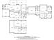 Complete home floor plan showcasing layout for all three floors, including the basement, first, and second stories at 7700 Dunvegan Close, Atlanta, GA 30350
