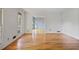 Living room with hardwood floors and bright natural light at 7700 Dunvegan Close, Atlanta, GA 30350