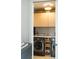 Efficient laundry area equipped with modern machines and ample cabinet space at 3107 Peachtree Ne Rd # 1403, Atlanta, GA 30305