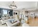 Expansive living area with an open layout, seamlessly connecting the living, dining, and kitchen spaces at 3107 Peachtree Ne Rd # 1403, Atlanta, GA 30305