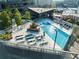 Stunning rooftop pool with lounge chairs offering an urban oasis in a vibrant city setting at 3107 Peachtree Ne Rd # 1403, Atlanta, GA 30305