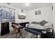 Bedroom featuring carpet floors, white walls, and a TV at 415 Clairidge Sw Ln, Lawrenceville, GA 30046