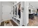 Mudroom featuring built-in storage and a door leading to the interior of the home at 3638 Silvery Way, Powder Springs, GA 30127
