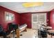 Basement offers a versatile space with musical instruments, perfect for creative expression and entertainment at 104 Lumby Ln, Stockbridge, GA 30281