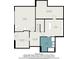 Basement floor plan featuring a music room, sitting rooms, bathroom, and garage at 104 Lumby Ln, Stockbridge, GA 30281