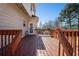 Beautiful deck with wood flooring perfect for entertaining and relaxing outdoors at 104 Lumby Ln, Stockbridge, GA 30281