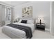 Serene bedroom with neutral color scheme, comfortable bed, and modern bedside tables at 3621 Vinings Slope Se # 3204, Atlanta, GA 30339
