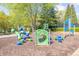 Community playground with colorful structures, providing a safe and fun environment for children at 3634 Lost Oak Dr, Buford, GA 30519