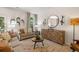 Bright and airy living room with natural light, modern furnishings, and decorative accents at 4277 Arcadia Dr, Decatur, GA 30034