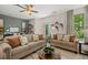 Comfortable living room with ample seating, stylish decor, and natural light, creating a welcoming atmosphere at 4277 Arcadia Dr, Decatur, GA 30034